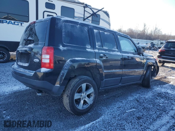 2017 Jeep Patriot High Altitude with VIN 1C4NJRFB4HD108268, listed as a Copart auction lot 41528895 with Not Provided miles and Salvage Title. Bid and sale history available at DreamBid. Image 3.