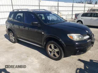 2006 Mitsubishi Outlander SE with VIN JA4LX41F66U007310, listed as a Copart auction lot 77763124 with 100,283 mi miles and Salvage Title. Bid and sale history available at carsss.com. Image 4.