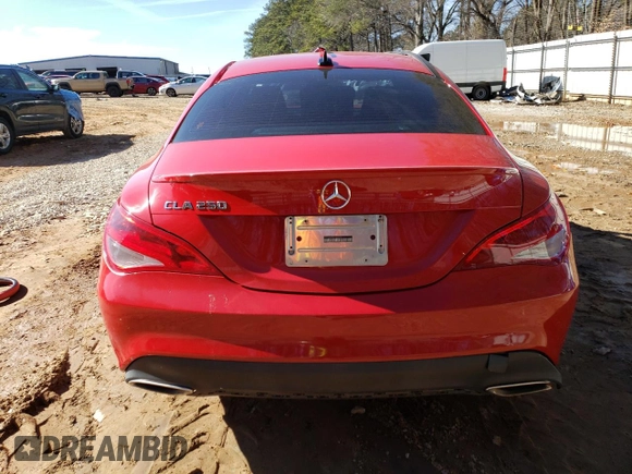 2018 Mercedes-Benz CLA with VIN WDDSJ4EB7JN633189, listed as a Copart auction lot 37712953 with 56,158 mi miles. Bid and sale history available at carsss.com. Image 6.