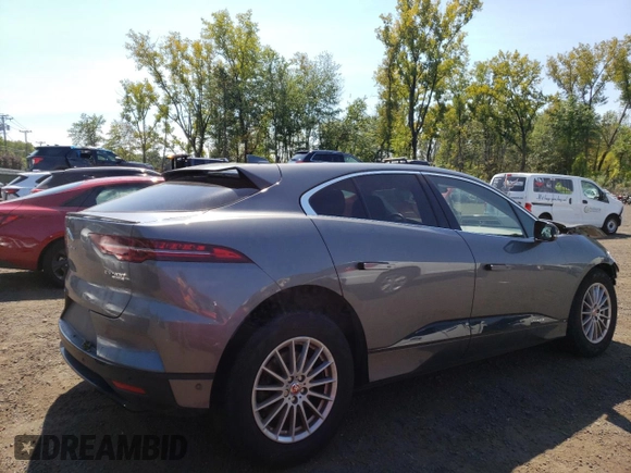 2020 Jaguar I-Pace S with VIN SADHB2S15L1F85176, listed as a Copart auction lot 68355344 with 25,579 mi miles and Salvage title. Bid and sale history available at DreamBid. Image 3.