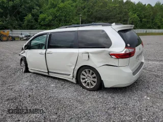 2015 Toyota Sienna XLE with VIN 5TDYK3DC7FS585748, listed as a Copart auction lot 55459495 with Not provided miles and Salvage title. Bid and sale history available at DreamBid. Image 2.