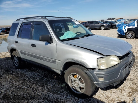1997 Honda CR-V with VIN JHLRD184XVC005210, listed as a Copart auction lot 46392155 with 296,613 mi miles and Salvage Title. Bid and sale history available at carsss.com. Image 4.