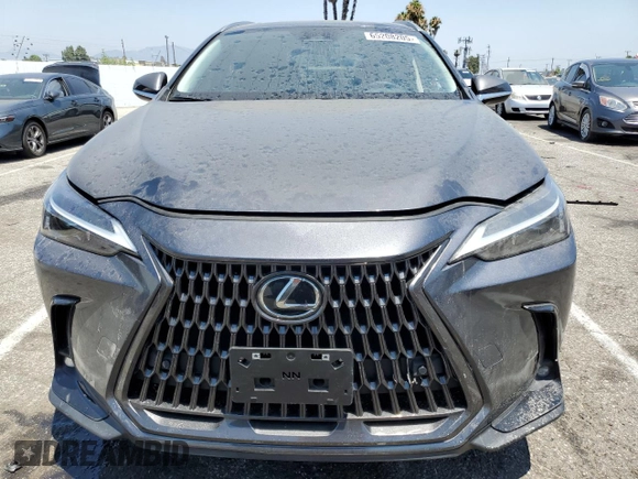 2024 Lexus NX 350h Premium with VIN JTJGKCEZ5R2026755, listed as a Copart auction lot 65208205 with 35,212 mi miles and Salvage title. Bid and sale history available at DreamBid. Image 5.