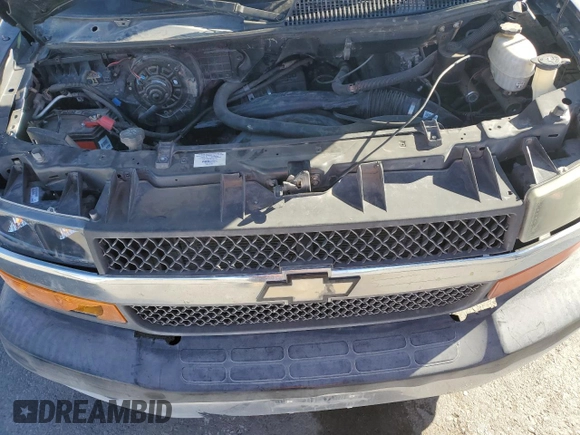 2005 Chevrolet Express Cargo Van YF7 Upfitter with VIN 1GBFG15T251252837, listed as a Copart auction lot 84286644 with 240,872 mi miles and Salvage Title. Bid and sale history available at carsss.com. Image 13.