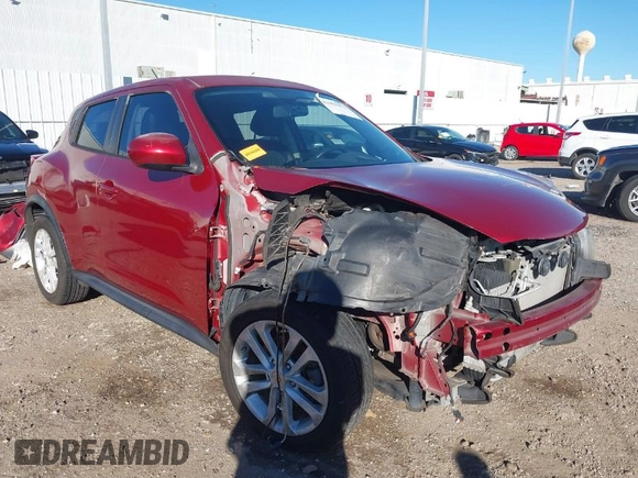 2012 Nissan Juke SL with VIN JN8AF5MR5CT101826, listed as a IAAI auction lot 41053272 with 24,525 mi miles. Bid and sale history available at carsss.com. Image 1.