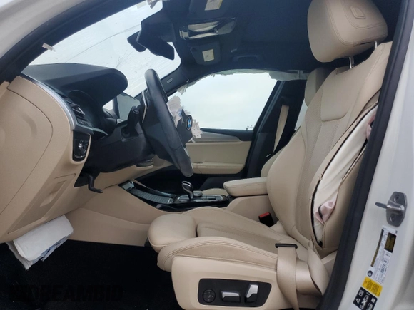2022 BMW X3 xDrive30i with VIN 5UX53DP07N9M13593, listed as a Copart auction lot 44557635 with Not Provided miles and Salvage Title. Bid and sale history available at DreamBid. Image 7.