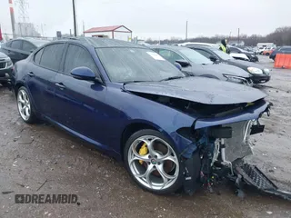 2019 Alfa Romeo Giulia Ti z VIN ZARFANBN8K7601203, wystawiony jako IAAI lot #41206418 z przebiegiem 4 000 mil mil oraz . Historia ofert i sprzedaży dostępna na DreamBid. Obrazek 1.