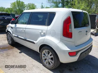 2012 Kia Soul + with VIN KNDJT2A67C7384686, listed as a IAAI auction lot 42147432 with 215,322 mi miles and . Bid and sale history available at DreamBid. Image 3.