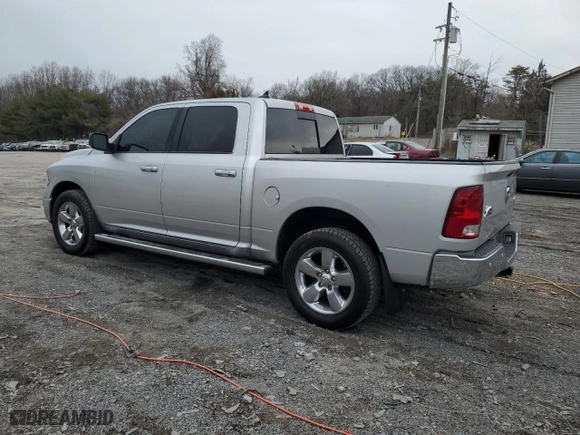 2017 Ram 1500 Big Horn with VIN 1C6RR7LG5HS727351, listed as a Copart auction lot 46856745 with 135,261 mi miles and Salvage Title. Bid and sale history available at carsss.com. Image 2.