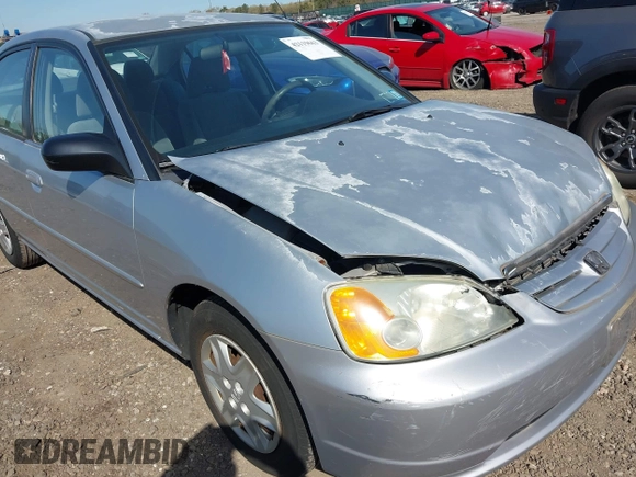 2003 Honda Civic LX with VIN 2HGES16593H500880, listed as a IAAI auction lot 42119663 with 79,716 mi miles. Bid and sale history available at carsss.com. Image 12.