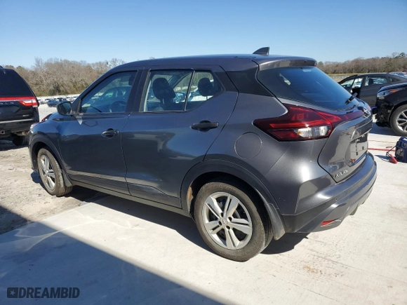 2023 Nissan Kicks S with VIN 3N1CP5BV0PL572474, listed as a Copart auction lot 44983975 with 1,551 mi miles and Salvage Title. Bid and sale history available at carsss.com. Image 2.