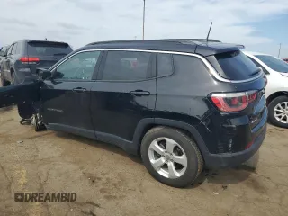 2018 Jeep Compass Latitude z VIN 3C4NJDBB8JT349369, wystawiony jako Copart lot #53647135 z przebiegiem Nie podano mil oraz Tytuł czysty. Historia ofert i sprzedaży dostępna na DreamBid. Obrazek 2.