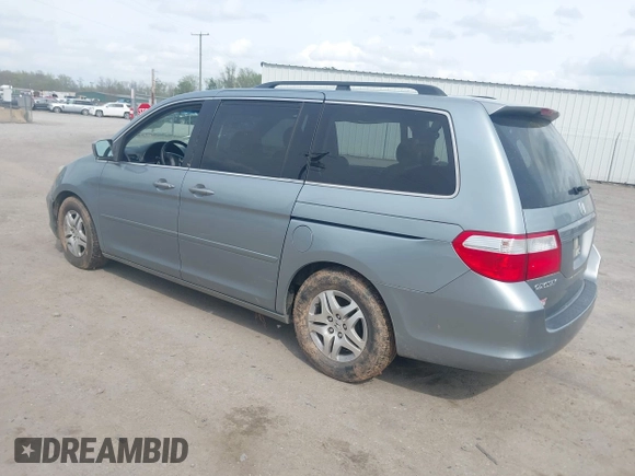 2007 Honda Odyssey EX-L z VIN 5FNRL38757B046761, wystawiony jako IAAI lot #41943033 z przebiegiem 309 270 mil mil oraz . Historia ofert i sprzedaży dostępna na DreamBid. Obrazek 3.