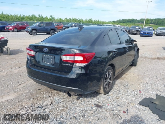 2019 Subaru Impreza Premium z VIN 4S3GKAC61K3606861, wystawiony jako IAAI lot #42231299 z przebiegiem 162 891 mil mil oraz . Historia ofert i sprzedaży dostępna na DreamBid. Obrazek 4.