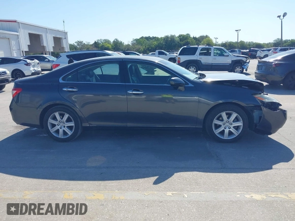 2008 Lexus ES 350 with VIN JTHBJ46G482249398, listed as a IAAI auction lot 42048437 with 124,500 mi miles. Bid and sale history available at carsss.com. Image 13.