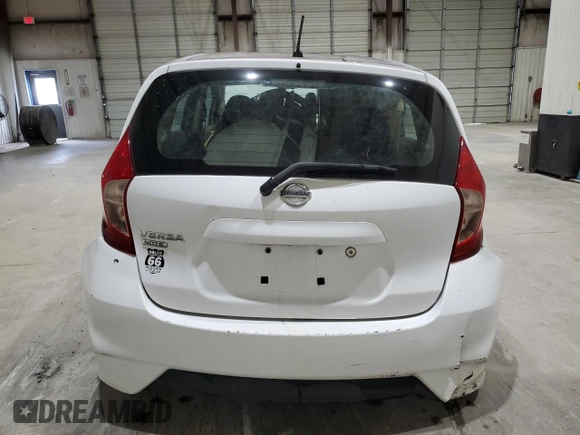 2017 Nissan Note S Plus with VIN 3N1CE2CP6HL358000, listed as a Copart auction lot 57569655 with Not provided miles and Clean title. Bid and sale history available at DreamBid. Image 6.