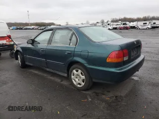 1998 Honda Civic EX with VIN 2HGEJ8644WH603860, listed as a Copart auction lot 81964144 with 203,675 mi miles and Salvage Title. Bid and sale history available at carsss.com. Image 2.