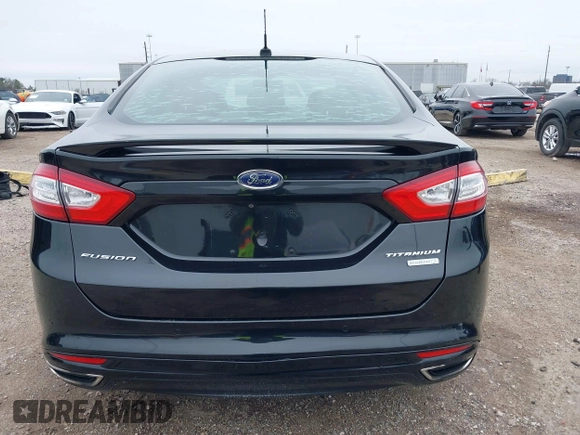 2014 Ford Fusion Titanium with VIN 3FA6P0K9XER364392, listed as a IAAI auction lot 41642439 with 130,302 mi miles and . Bid and sale history available at DreamBid. Image 15.