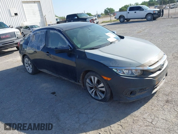 2016 Honda Civic Sedan EX-T with VIN 19XFC1F30GE015608, listed as a IAAI auction lot 42011102 with 80,812 mi miles. Bid and sale history available at carsss.com. Image 1.