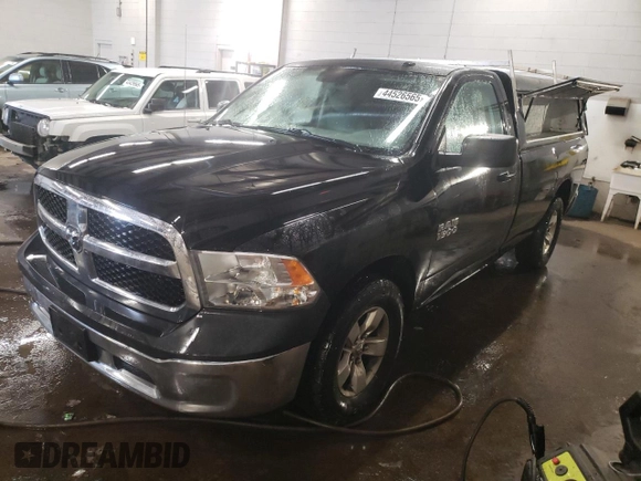 2015 Ram 1500 Tradesman with VIN 3C6JR6DG1FG580942, listed as a Copart auction lot 44526565 with 191,094 mi miles and Salvage title. Bid and sale history available at DreamBid. Image 1.