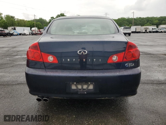 2005 Infiniti G35 with VIN JNKCV51F55M304843, listed as a Copart auction lot 56918755 with 98,091 mi miles and Clean Title. Bid and sale history available at DreamBid. Image 6.