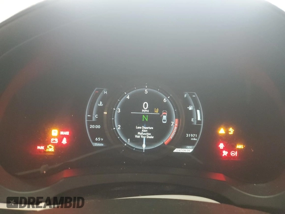 2019 Lexus IS 300 with VIN JTHC81D20K5034919, listed as a Copart auction lot 53449635 with 31,971 mi miles and Non repairable. Bid and sale history available at DreamBid. Image 9.