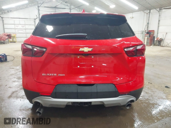 2022 Chevrolet Blazer LT z VIN 3GNKBJR44NS204676, wystawiony jako IAAI lot #42227459 z przebiegiem 32 683 mil mil oraz . Historia ofert i sprzedaży dostępna na DreamBid. Obrazek 16.