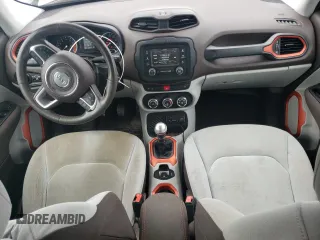 2016 Jeep Renegade Latitude with VIN ZACCJABW2GPC48952, listed as a Copart auction lot 72748224 with 68,722 mi miles and Salvage Title. Bid and sale history available at DreamBid. Image 8.