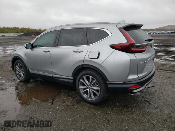 2022 Honda CR-V Touring with VIN 2HKRW2H94NH615388, listed as a Copart auction lot 57996544 with 6,302 mi miles and Non Repairable. Bid and sale history available at carsss.com. Image 2.