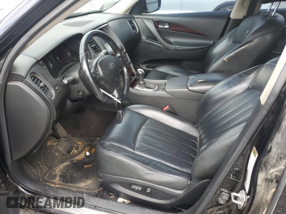 2010 Infiniti EX with VIN JN1AJ0HP1AM700027, listed as a Copart auction lot 61242935 with 204,033 mi miles and Salvage title. Bid and sale history available at DreamBid. Image 7.