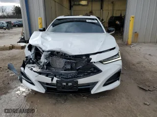 2023 Acura TLX w/A-Spec Package with VIN 19UUB6F53PA001876, listed as a Copart auction lot 47190255 with 30,771 mi miles and Salvage Title. Bid and sale history available at carsss.com. Image 5.