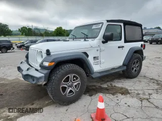 2018 Jeep Wrangler Sport с VIN 1C4GJXAN9JW252262, выставлен на аукционе Copart как лот 61868055 с пробегом 57 408 миль миль и Чистый • Clean title. История ставок и продаж доступна на DreamBid. Изображение 1.