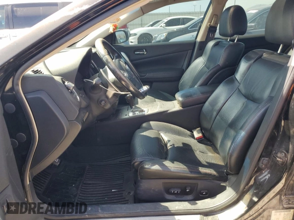 2010 Nissan Maxima SV with VIN 1N4AA5AP7AC858212, listed as a Copart auction lot 58615705 with Not provided miles and Clean title. Bid and sale history available at DreamBid. Image 7.