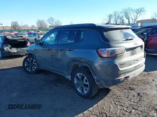 2017 Jeep Compass Trailhawk with VIN 3C4NJDDB8HT666169, listed as a IAAI auction lot 41434519 with 143,263 mi miles and . Bid and sale history available at DreamBid. Image 3.