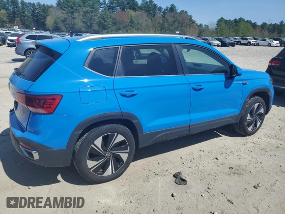 2024 Volkswagen Taos SE z VIN 3VVVX7B2XRM095641, wystawiony jako Copart lot #53708895 z przebiegiem 6 761 mil mil oraz Szkoda całkowita • Salvage title. Historia ofert i sprzedaży dostępna na DreamBid. Obrazek 3.