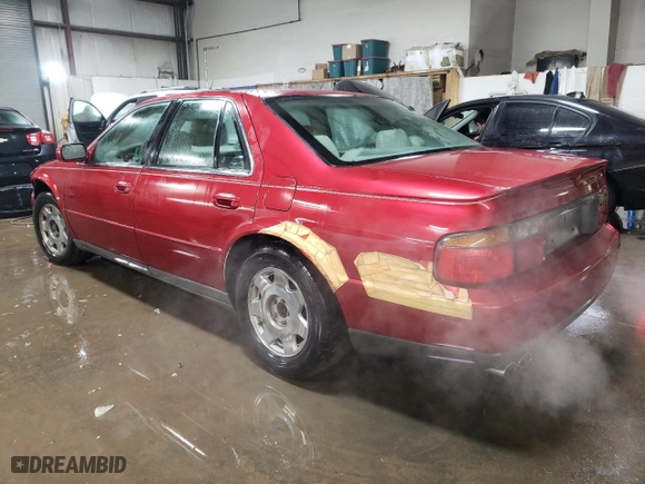 2000 Cadillac Seville Luxury SLS with VIN 1G6KS54Y0YU302086, listed as a Copart auction lot 44761015 with 76,507 mi miles and Salvage Title. Bid and sale history available at carsss.com. Image 2.