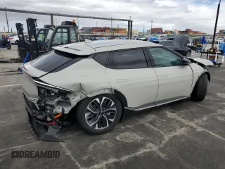 2024 Kia EV6 Wind with VIN KNDC34LA6R5224440, listed as a Copart auction lot 49402935 with 5,449 mi miles and Salvage Title. Bid and sale history available at carsss.com. Image 3.