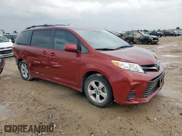 2020 Toyota Sienna LE Auto Access Seat z VIN 5TDKZ3DCXLS041015, wystawiony jako Copart lot #62779795 z przebiegiem 29 157 mil mil oraz Szkoda całkowita • Salvage title. Historia ofert i sprzedaży dostępna na DreamBid. Obrazek 4.