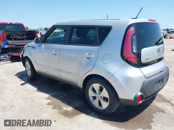 2016 Kia Soul with VIN KNDJN2A27G7844393, listed as a IAAI auction lot 41977051 with 91,380 mi miles. Bid and sale history available at carsss.com. Image 3.