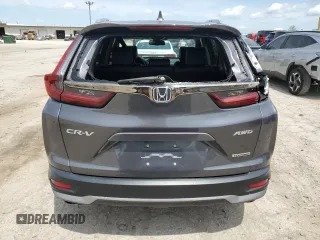 2022 Honda CR-V Touring with VIN 2HKRW2H92NH647904, listed as a Copart auction lot 55584905 with 89,911 mi miles and Salvage title. Bid and sale history available at DreamBid. Image 6.