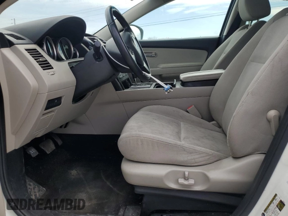 2012 Mazda CX-9 Sport with VIN JM3TB3BV9C0339241, listed as a Copart auction lot 50936805 with 109,506 mi miles and Clean title. Bid and sale history available at DreamBid. Image 7.