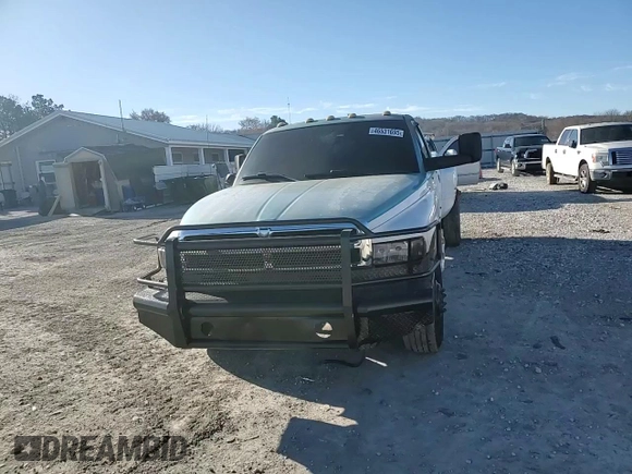 2000 Dodge Ram 3500 with VIN 1B7MC3363YJ158655, listed as a Copart auction lot 46531695 with 0 mi miles and Salvage Title. Bid and sale history available at carsss.com. Image 10.