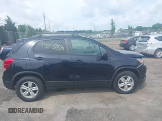 2021 Chevrolet Trax LT with VIN KL7CJPSM5MB374551, listed as a IAAI auction lot 42433565 with 54,367 mi miles and . Bid and sale history available at DreamBid. Image 13.