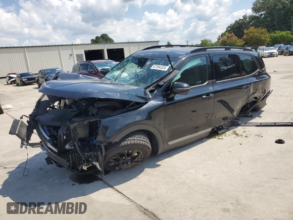 2023 Kia Telluride SX X-Pro with VIN 5XYP5DGC3PG350539, listed as a Copart auction lot 67594324 with 38,272 mi miles and Salvage title. Bid and sale history available at DreamBid. Image 1.