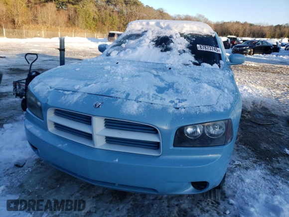 2007 Dodge Charger with VIN 2B3KA43R37H850235, listed as a Copart auction lot 87873745 with 129,820 mi miles and Salvage Title. Bid and sale history available at DreamBid. Image 5.