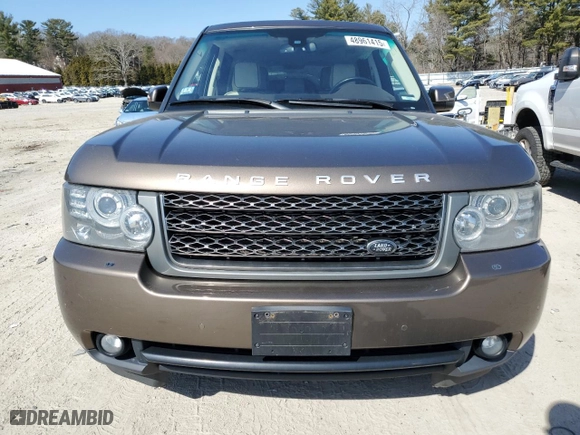 2011 Land Rover Range Rover HSE with VIN SALME1D41BA347400, listed as a Copart auction lot 48961415 with 123,814 mi miles and Clean Title. Bid and sale history available at carsss.com. Image 5.