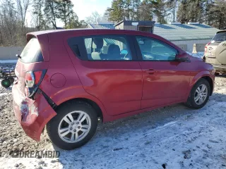 2012 Chevrolet Sonic LS z VIN 1G1JA6SH3C4128973, wystawiony jako Copart lot #87795975 z przebiegiem 100 178 mil mil oraz Czysty tytuł • Clean title. Historia ofert i sprzedaży dostępna na DreamBid. Obrazek 3.