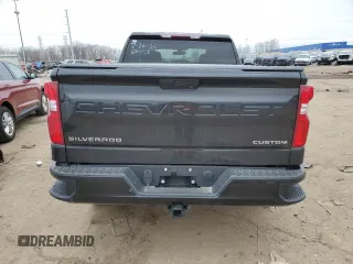 2019 Chevrolet Silverado 1500 Custom with VIN 1GCRYBEH3KZ370058, listed as a Copart auction lot 47594675 with 33,766 mi miles and Clean Title. Bid and sale history available at DreamBid. Image 6.