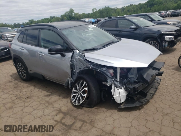 2024 Toyota Corolla Cross Hybrid S z VIN 7MUFBABG5RV034536, wystawiony jako Copart lot #56297535 z przebiegiem 26 655 mil mil oraz Szkoda całkowita • Salvage title. Historia ofert i sprzedaży dostępna na DreamBid. Obrazek 4.