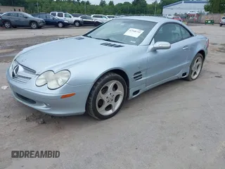 2004 Mercedes-Benz SL 500 with VIN WDBSK75F54F067493, listed as a IAAI auction lot 42548735 with 1,522 mi miles and . Bid and sale history available at DreamBid. Image 17.